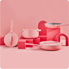 Visit the Cookware Set (Blush) page
